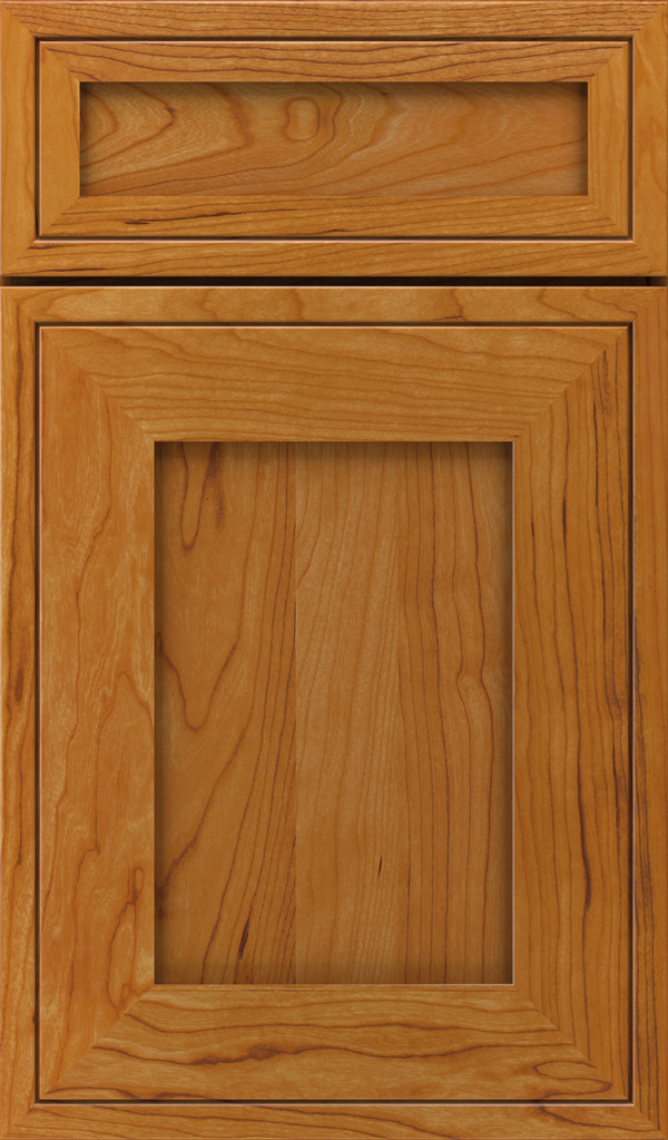 Amelia 5-Piece Cherry Shaker Style Cabinet Door in Sandpiper