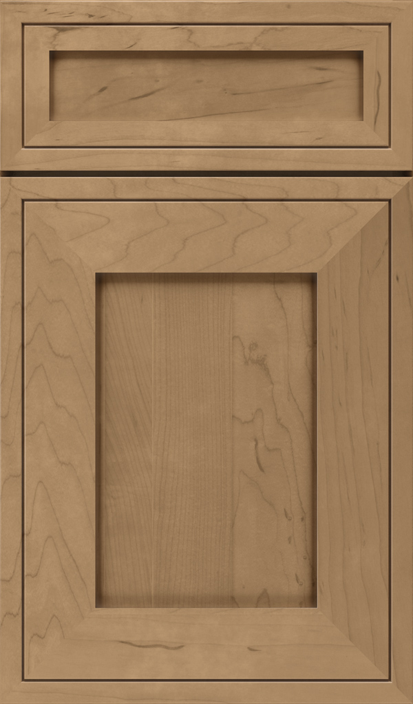 Amelia 5-Piece Maple Shaker Style Cabinet Door in Buckskin