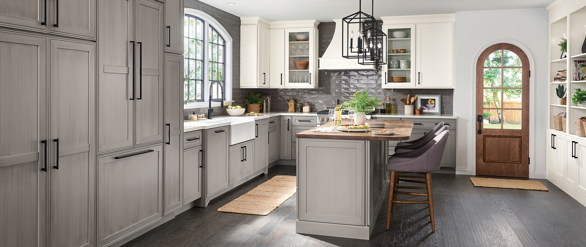 Shop Diamond NOW Wintucket Gray Kitchen Cabinet Collection at