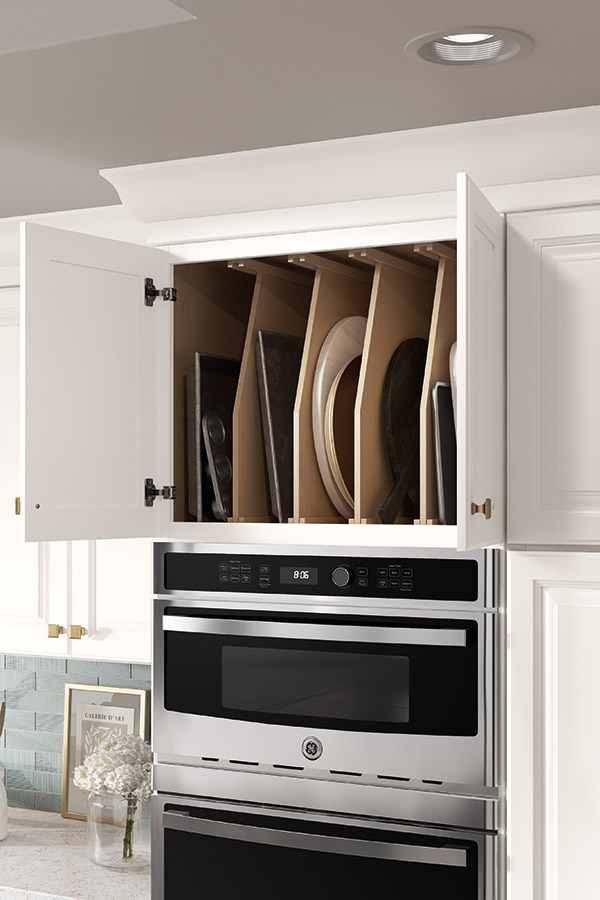 Oven Cabinet Tray Divider
