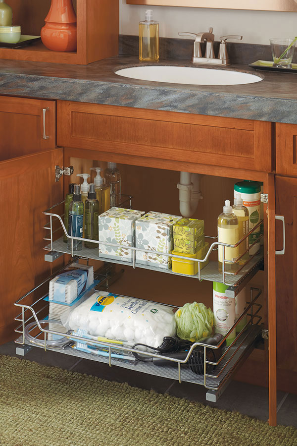 U shaped sales under sink organizer