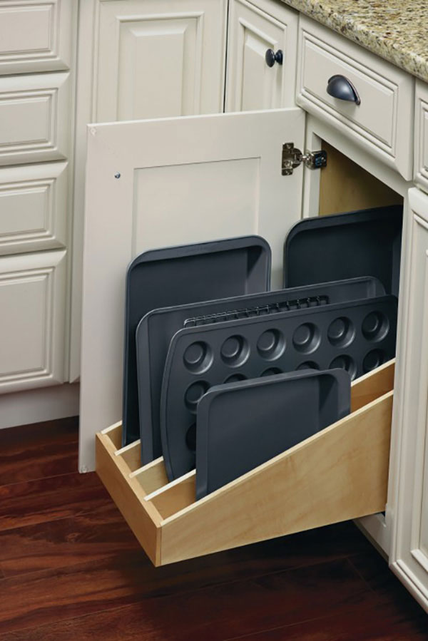 Roll Out Tray Divider - Homecrest Cabinetry