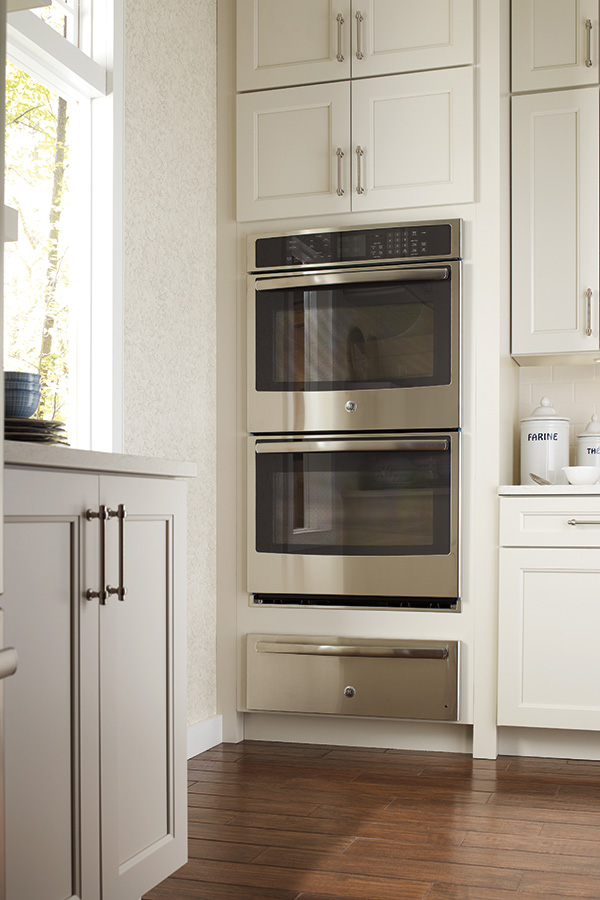 Double Oven Cabinet with Warming Drawer, Appliance Cabinets