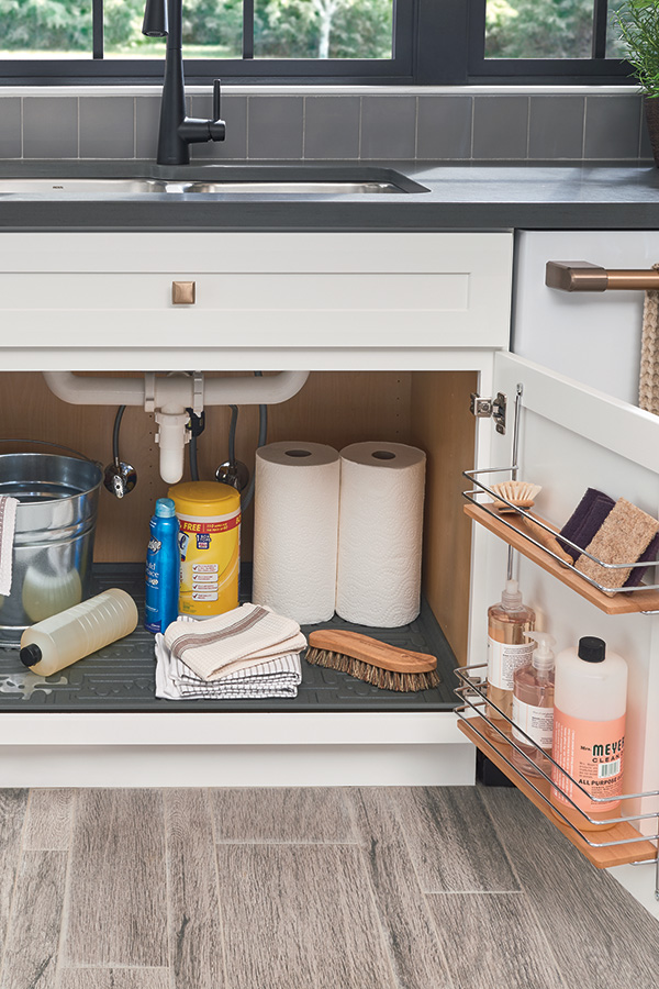 Super Sink Base Cabinet - Organizing Your Kitchen Sink