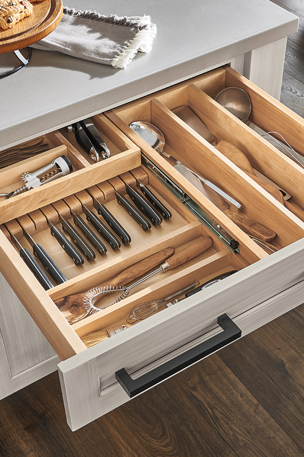 Drawer Dividers and Plate Holders - Decora Cabinetry