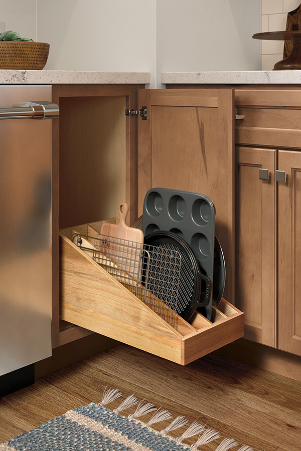 Diamond at Lowes - Organization - Pantry Pull-Out with Knife Block