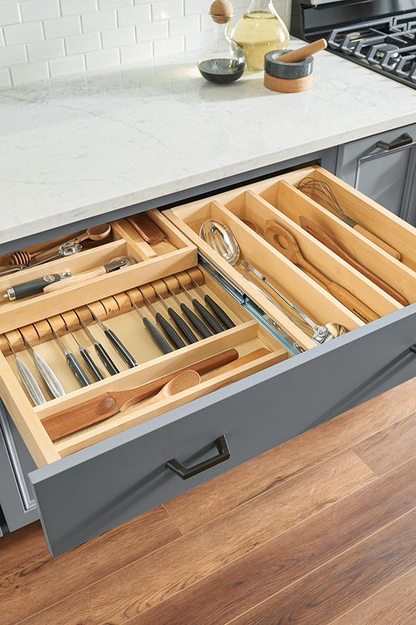 Drawer Dividers and Plate Holders - Decora Cabinetry