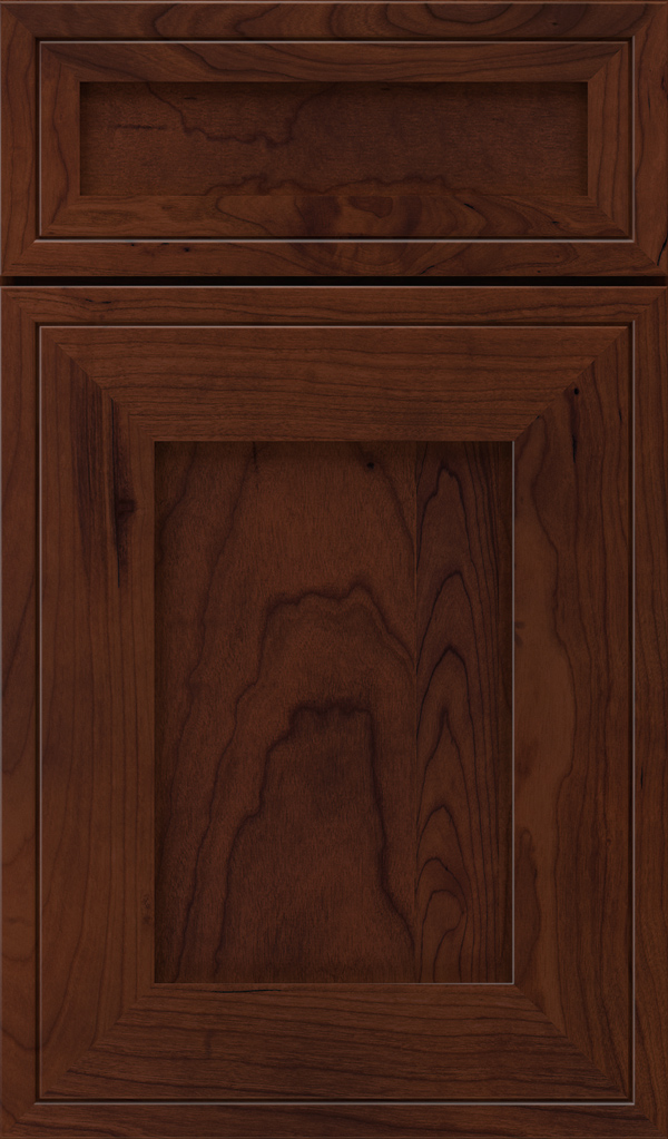 Amelia 5-Piece Cherry Shaker Style Cabinet Door in Tundra