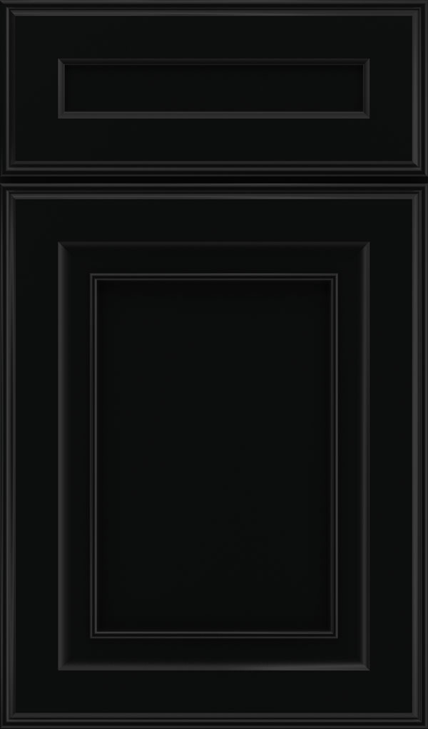 lisette_5pc_maple_flat_panel_cabinet_door_black