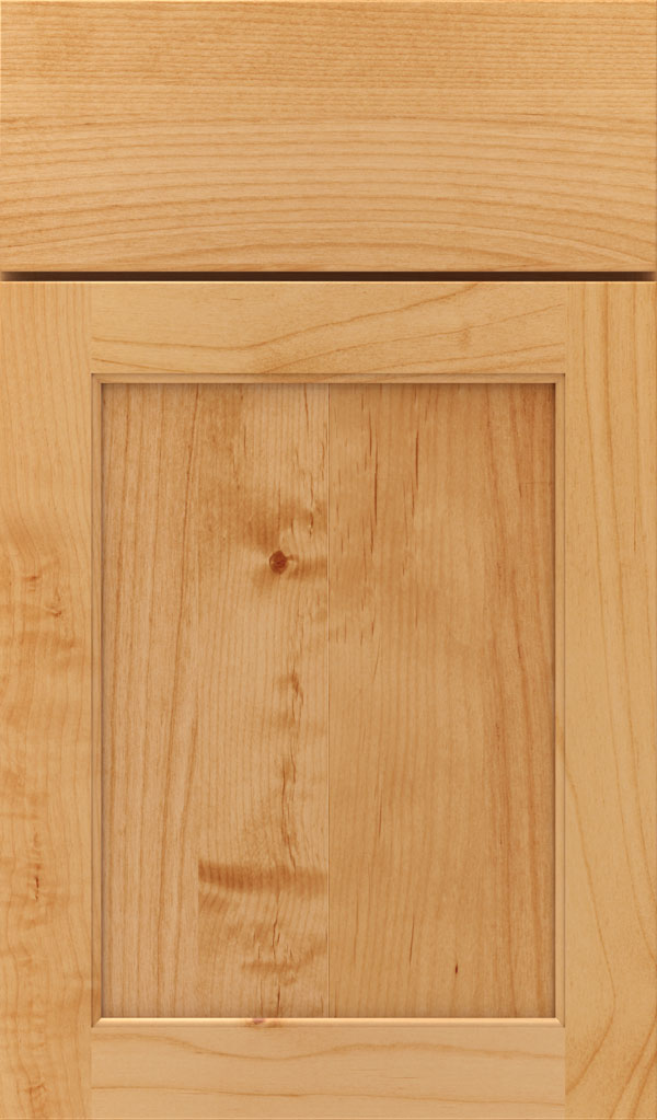 Winona 5-Piece Alder Raised Panel Cabinet Door Natural