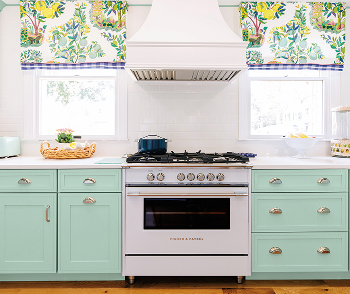 Maximalism Kitchen in Amelia Painted Waterscape