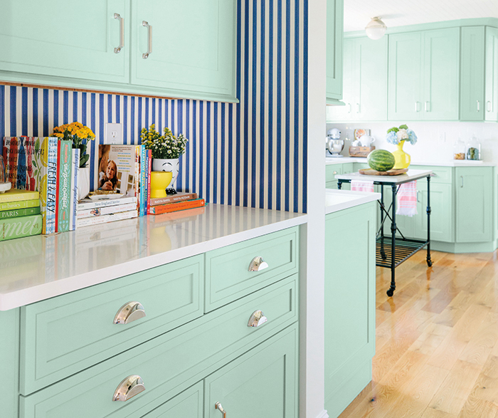 Maximalism Kitchen in Amelia Painted Waterscape