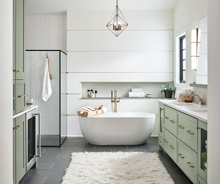 Contemporary Bathroom Painted Coastal Plain 3