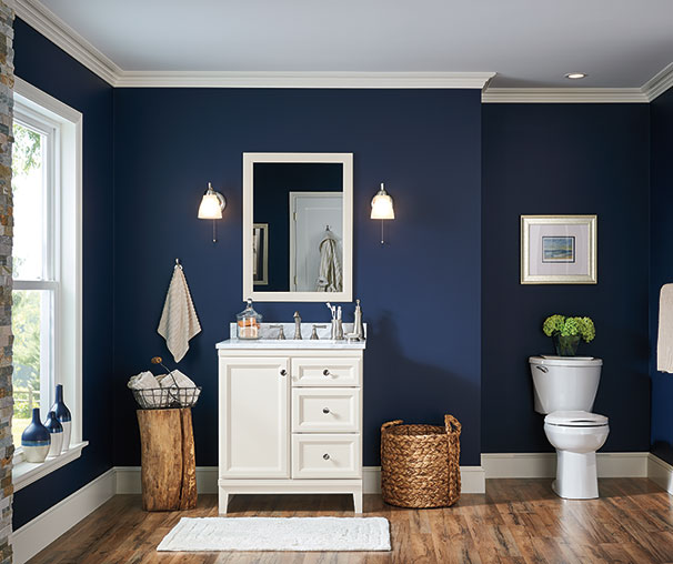 30 inch navy bathroom vanity discount