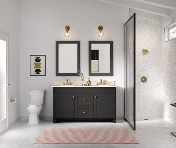 Goslin Storm 60 Inch Bathroom Vanity