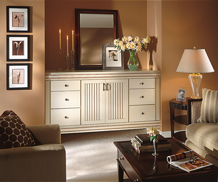 Traditional Other Painted Amaretto Creme Artisan Glazing