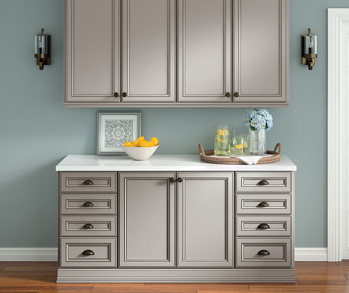 Haskett Painted Grey Stone on Cloud