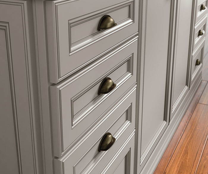 Haskett Painted Grey Stone on Cloud