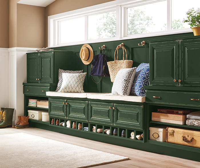 Lindi Painted Foxhall Green Extra Hewn