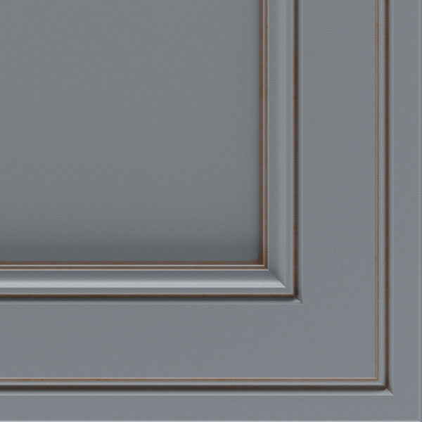 Toasted Almond on Serious Gray