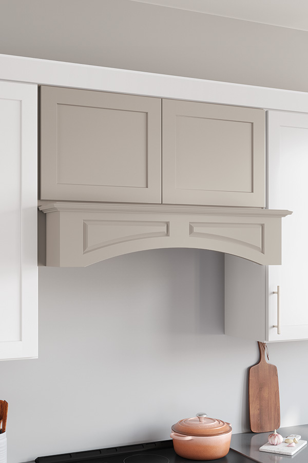 Arched range hood discount