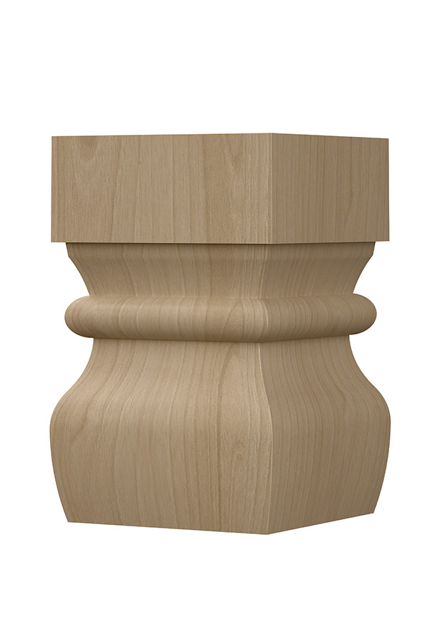 Wood Hoods & Specialty Products Kensington Bun Foot