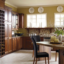 rustic cabinet style