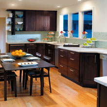 contemporary cabinet style
