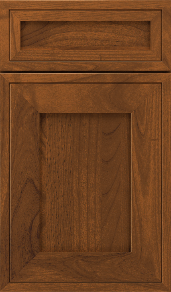 Amelia 5-Piece Alder Shaker Style Cabinet Door in Single Malt