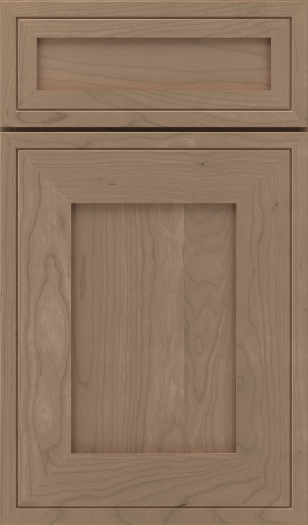 Amelia 5-Piece Cherry Shaker Style Cabinet Door in Boardwalk