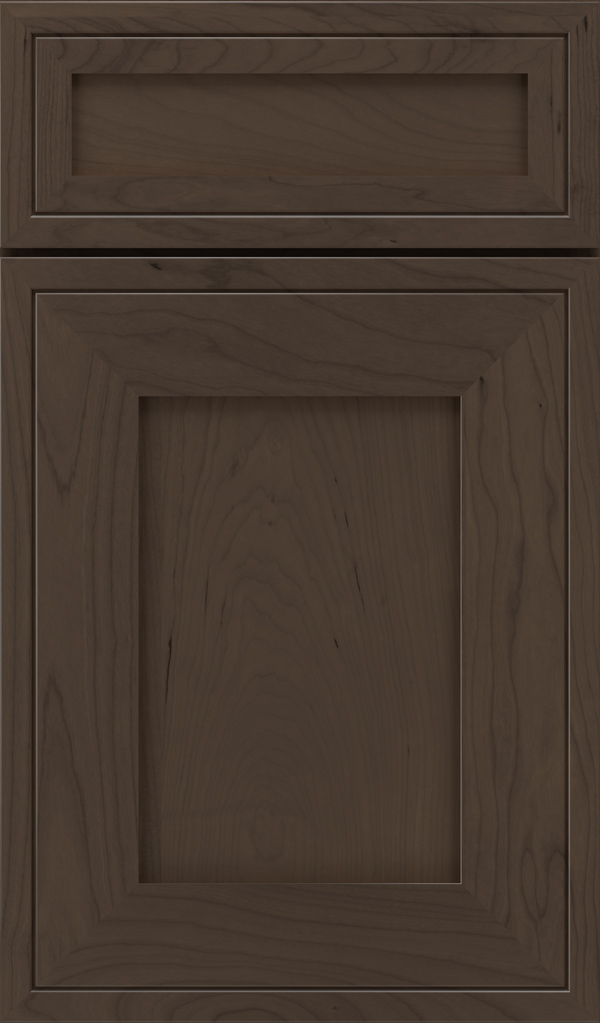 Amelia 5-Piece Cherry Shaker Style Cabinet Door in Boulder