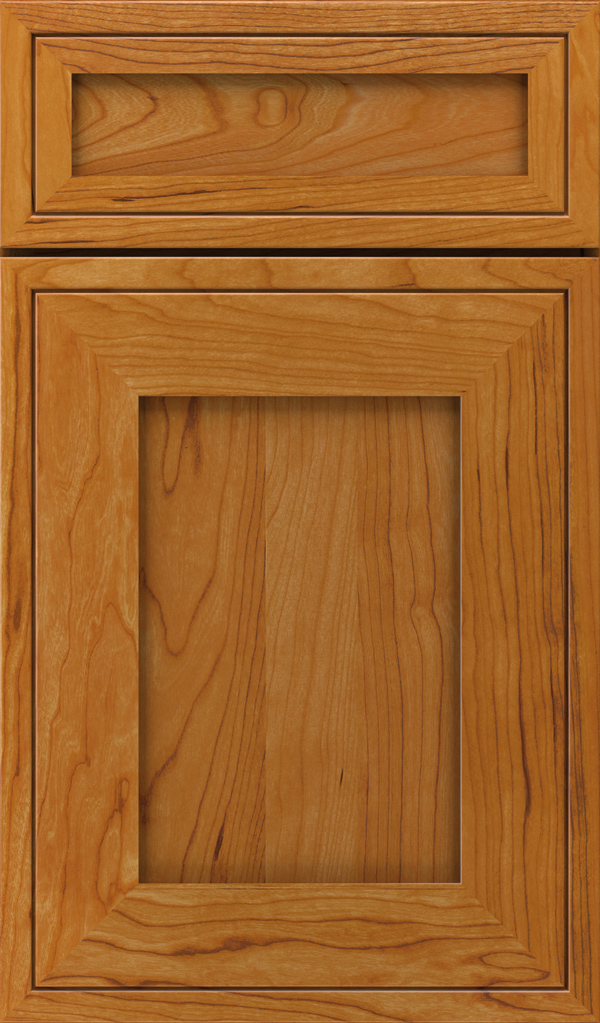 Amelia 5-Piece Cherry Shaker Style Cabinet Door in Sandpiper