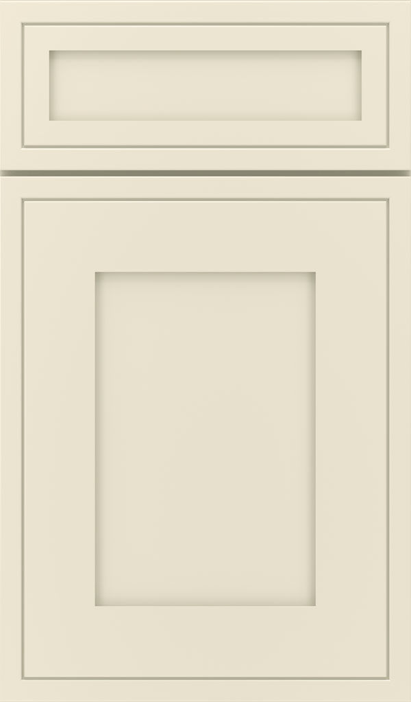 Amelia 5-Piece Maple Shaker Style Cabinet Door in Coconut