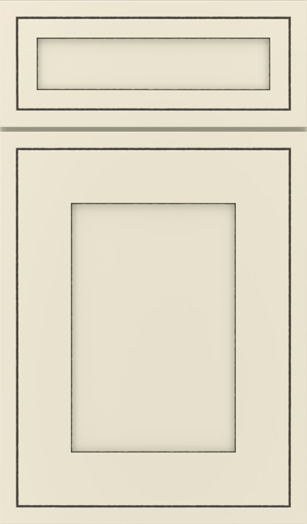 Amelia 5-Piece Maple Shaker Style Cabinet Door in Coconut Amaretto Creme