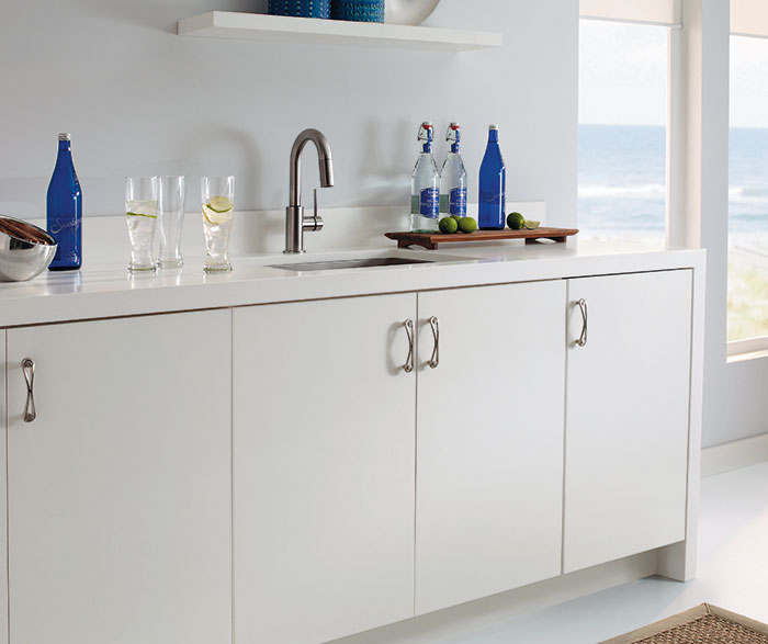 Contemporary Kitchen Painted White 3
