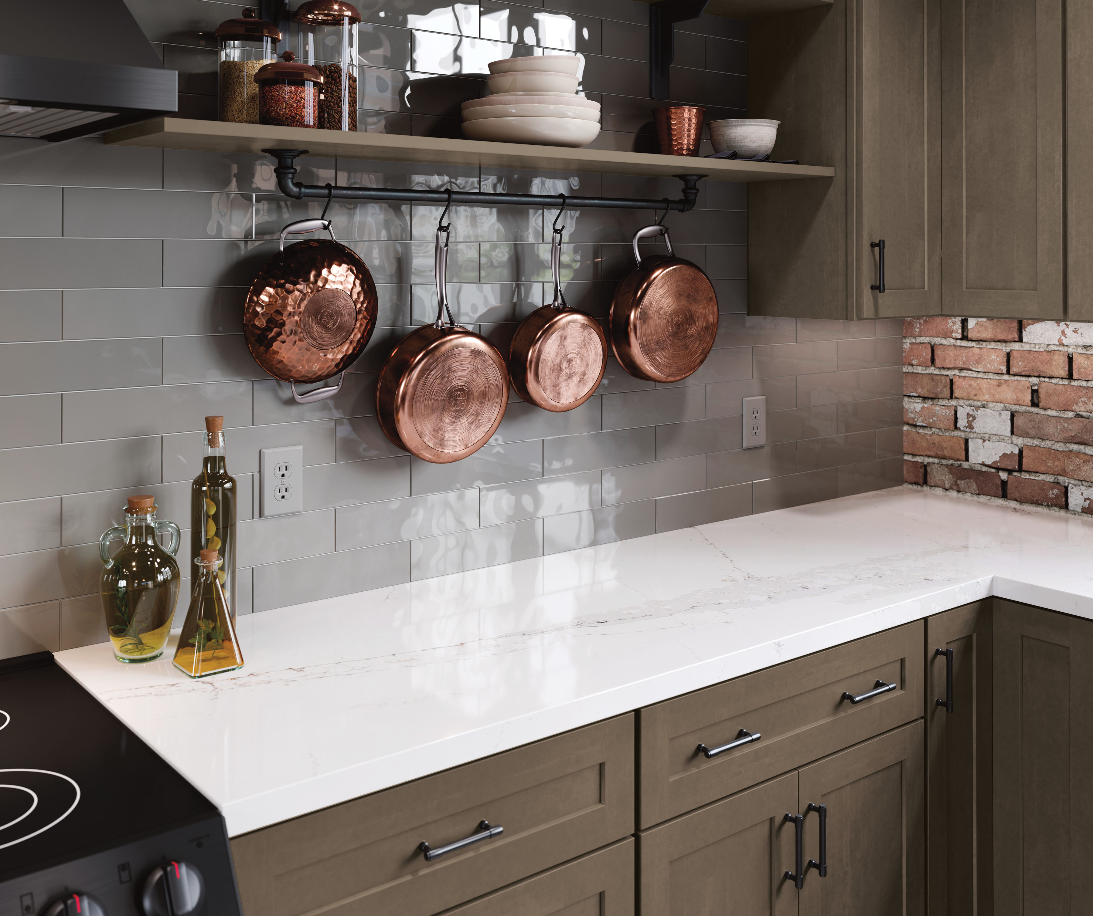 Jamestown Transitional Woodtone Kitchen 4