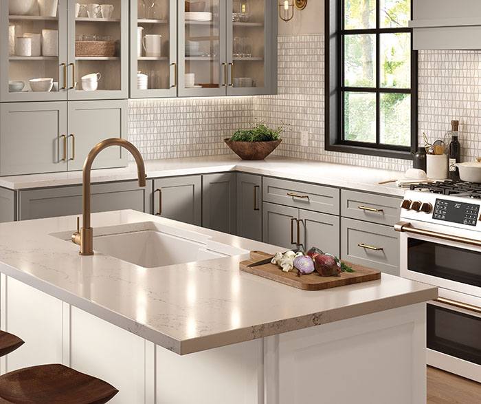Jamestown Painted White and Grey Kitchen 3