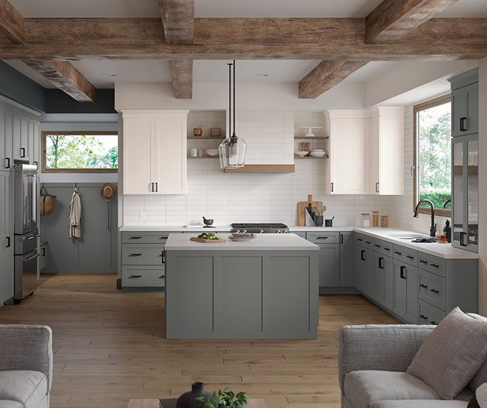 Jamestown Painted Kitchen Cabinets