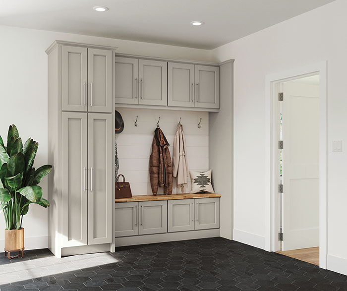 Jamestown Painted Grey Mudroom