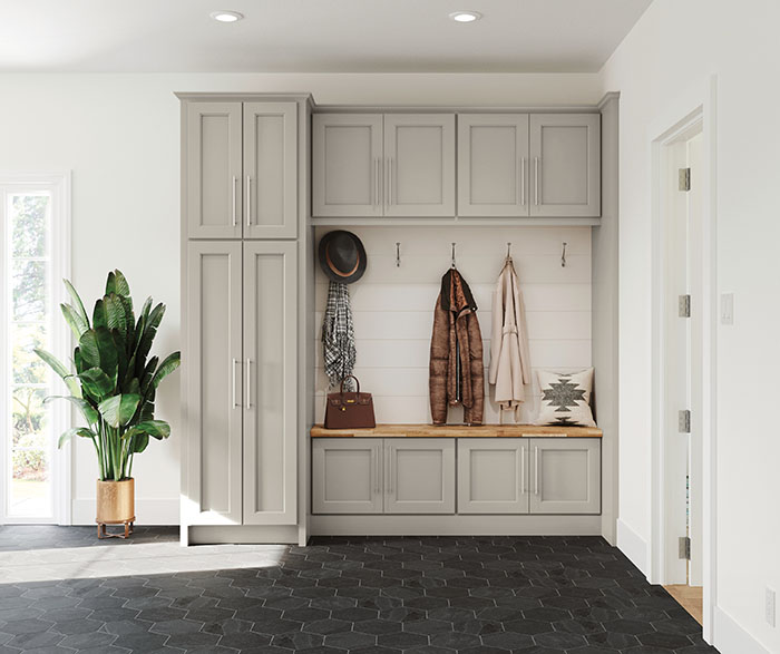 Jamestown Painted Grey Mudroom 2