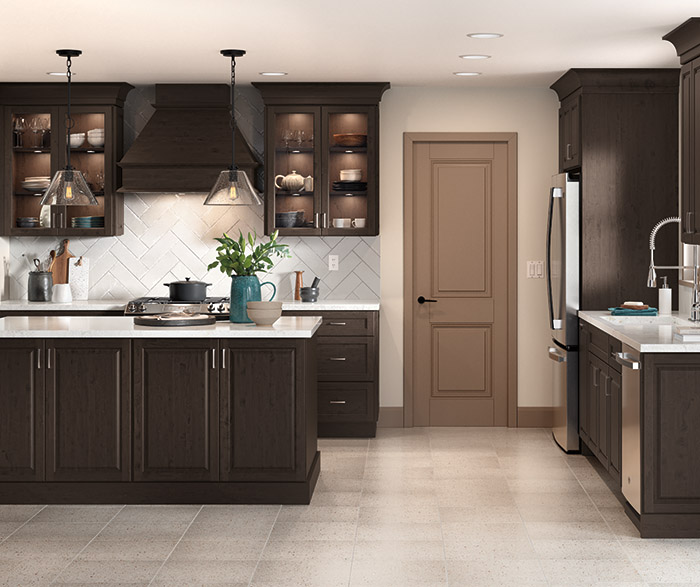 Woodhall Stained Titanium Kitchen 2