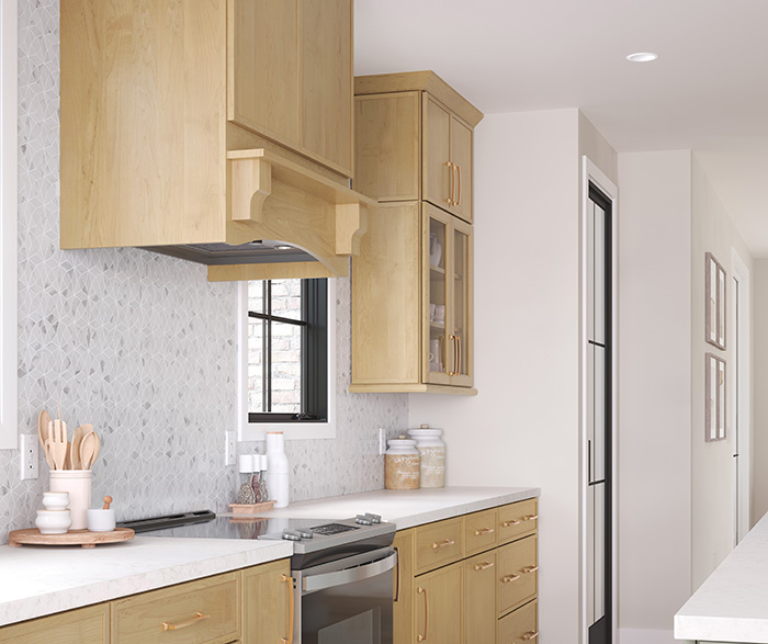 Yorktown Coastline Woodtone Kitchen Cabinets
